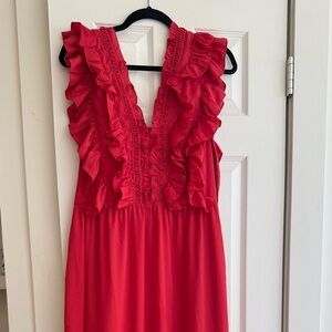 Kate Hudson for NY & Co Ruffle Maxi Dress